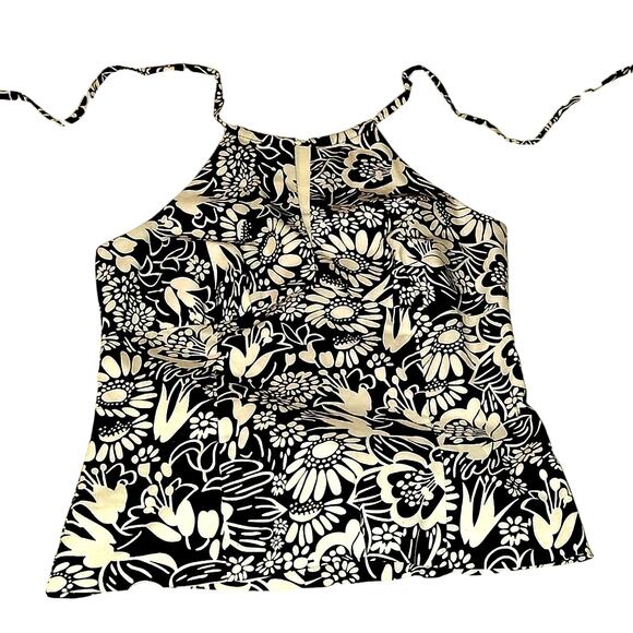INC Peek- a-boo Halter top Sz 8 - Picture 1 of 6